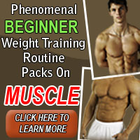 beginning weight training program
